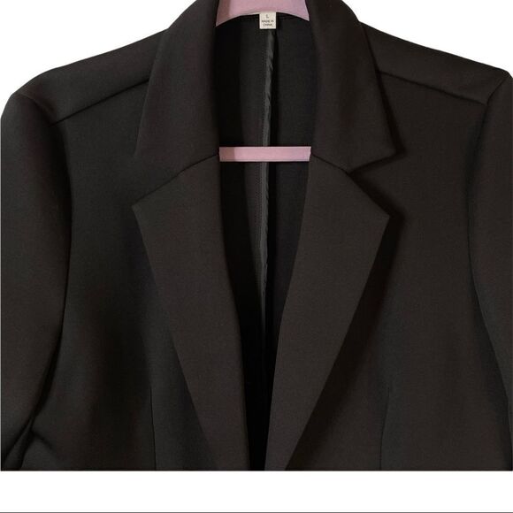 89th + Madison Black Open Blazer LARGE - Picture 5 of 12